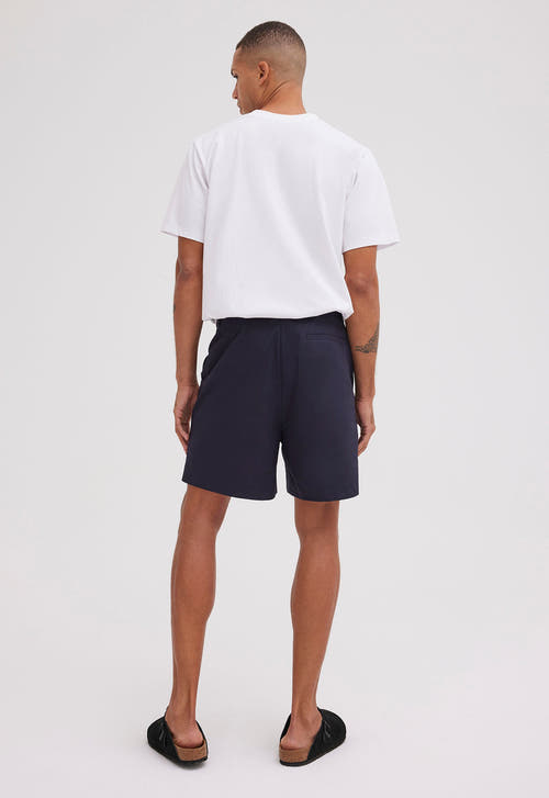 Jac + Jack AU Shorts Mile Cotton Short - Darkest Navy