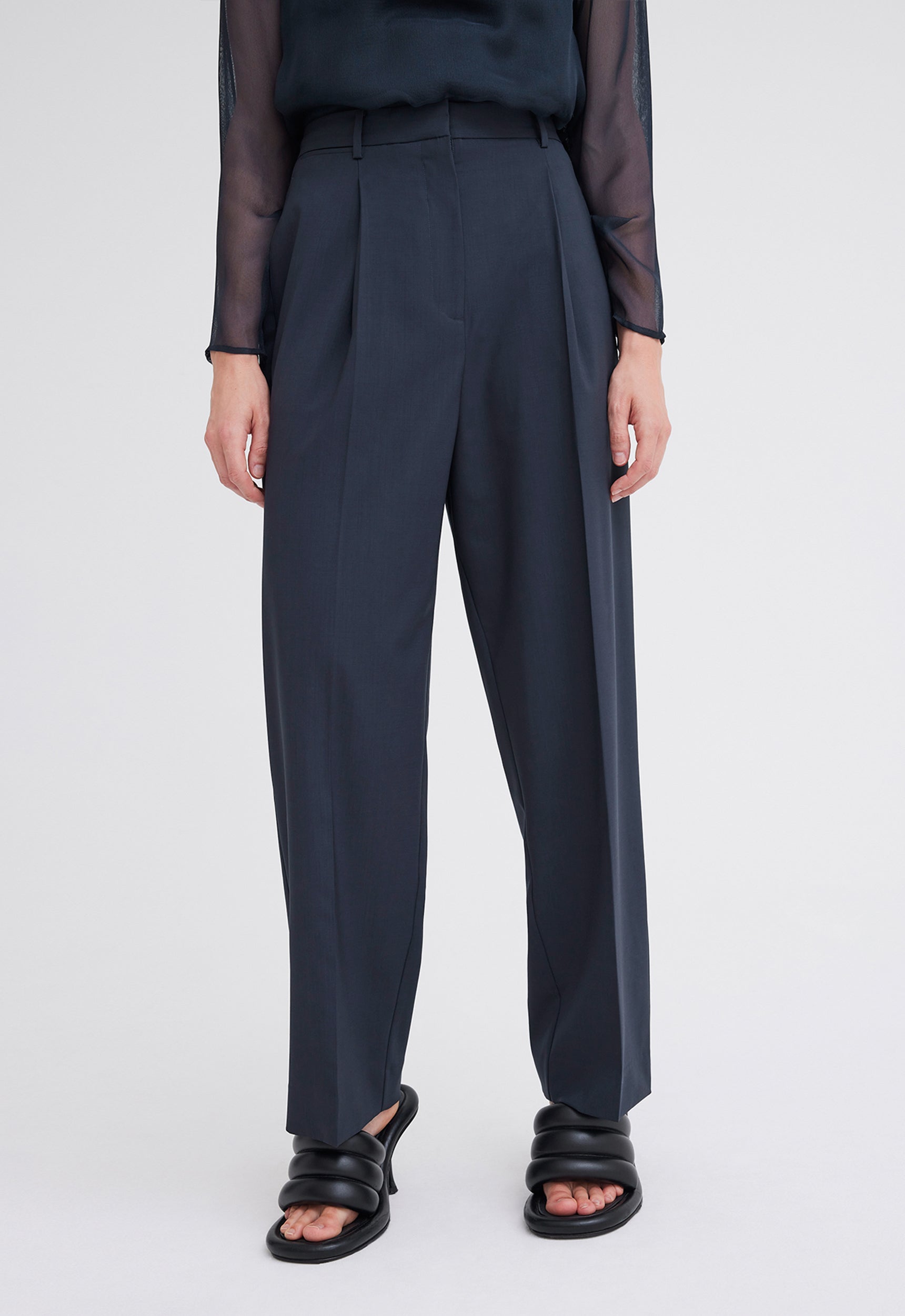unknown velours stripe buggy slacks 袴 新 発売ファッション - unknown velours stripe buggy slacks 袴