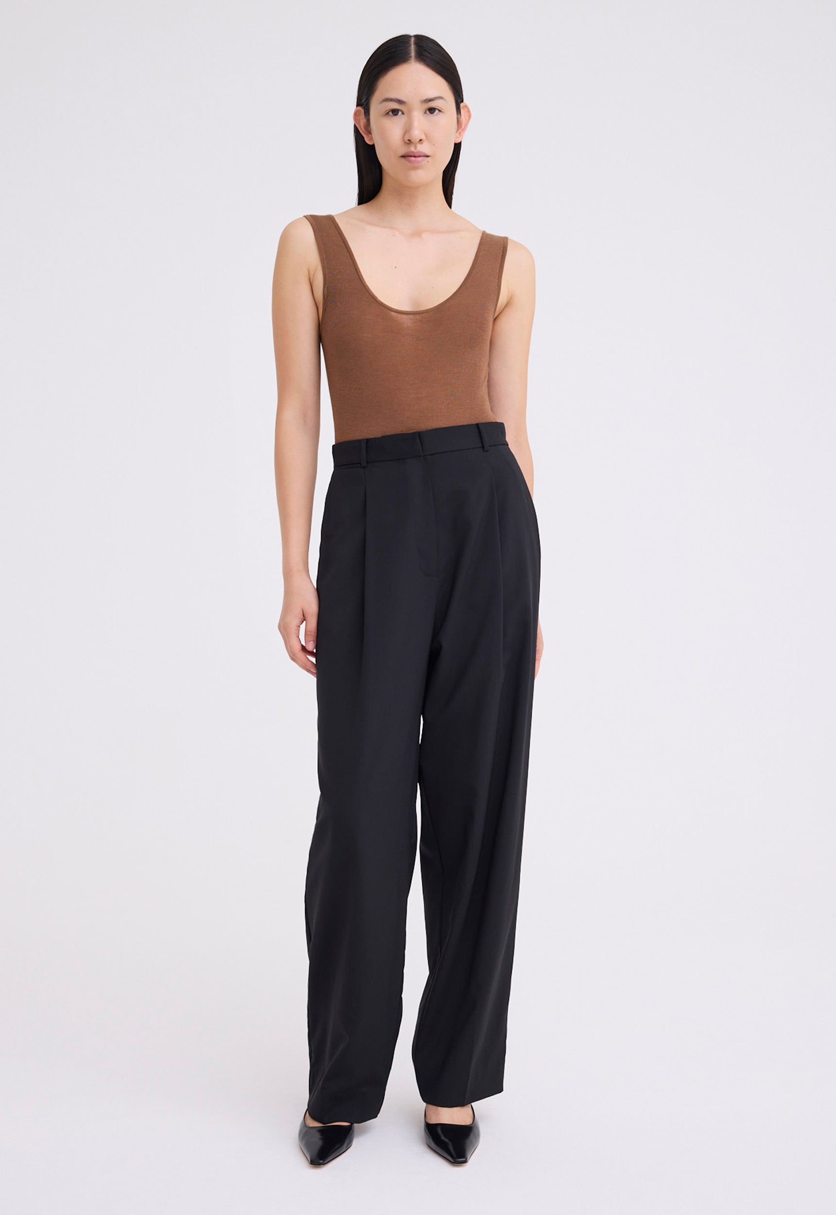 CHIEKO+ Jasmine pants グレー 38 ジャスミンパンツ