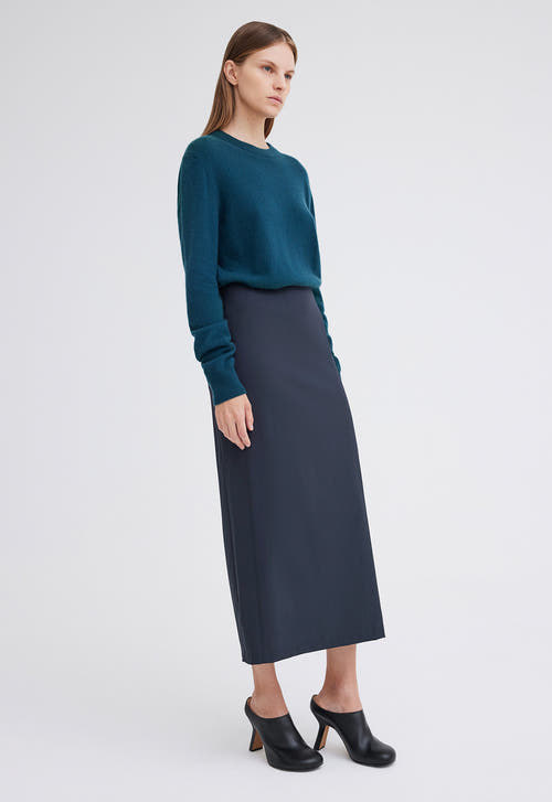 Jac+Jack Skirts Pave Wool Midi Skirt - Bavaria Green