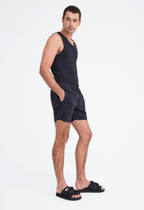 Jac+ Jack Pants + Shorts Slater Cotton Short - Black