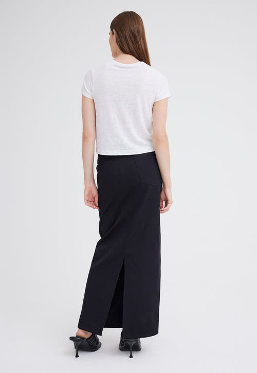 Jac + Jack AU Tees + Tanks Cult Linen Tee - White