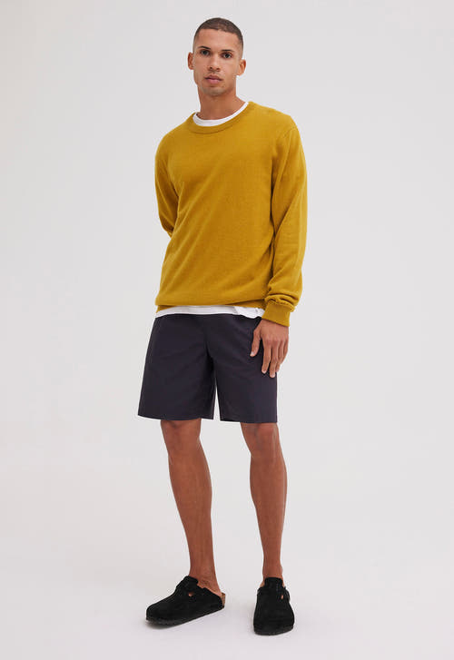 Jac + Jack AU Knitwear Card Wool Cashmere Sweater - Bitter Sharp Yellow
