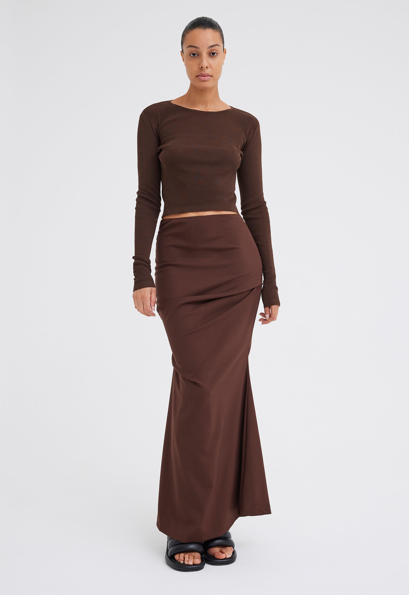 Jac+Jack Knitwear Alex Sweater - Dark Bronzer