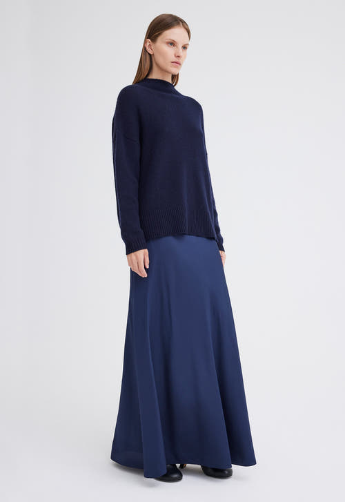 Jac + Jack Knitwear Grayson Cashmere Sweater - Darkest Navy