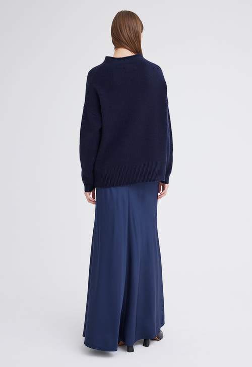 Jac + Jack Knitwear Grayson Cashmere Sweater - Darkest Navy