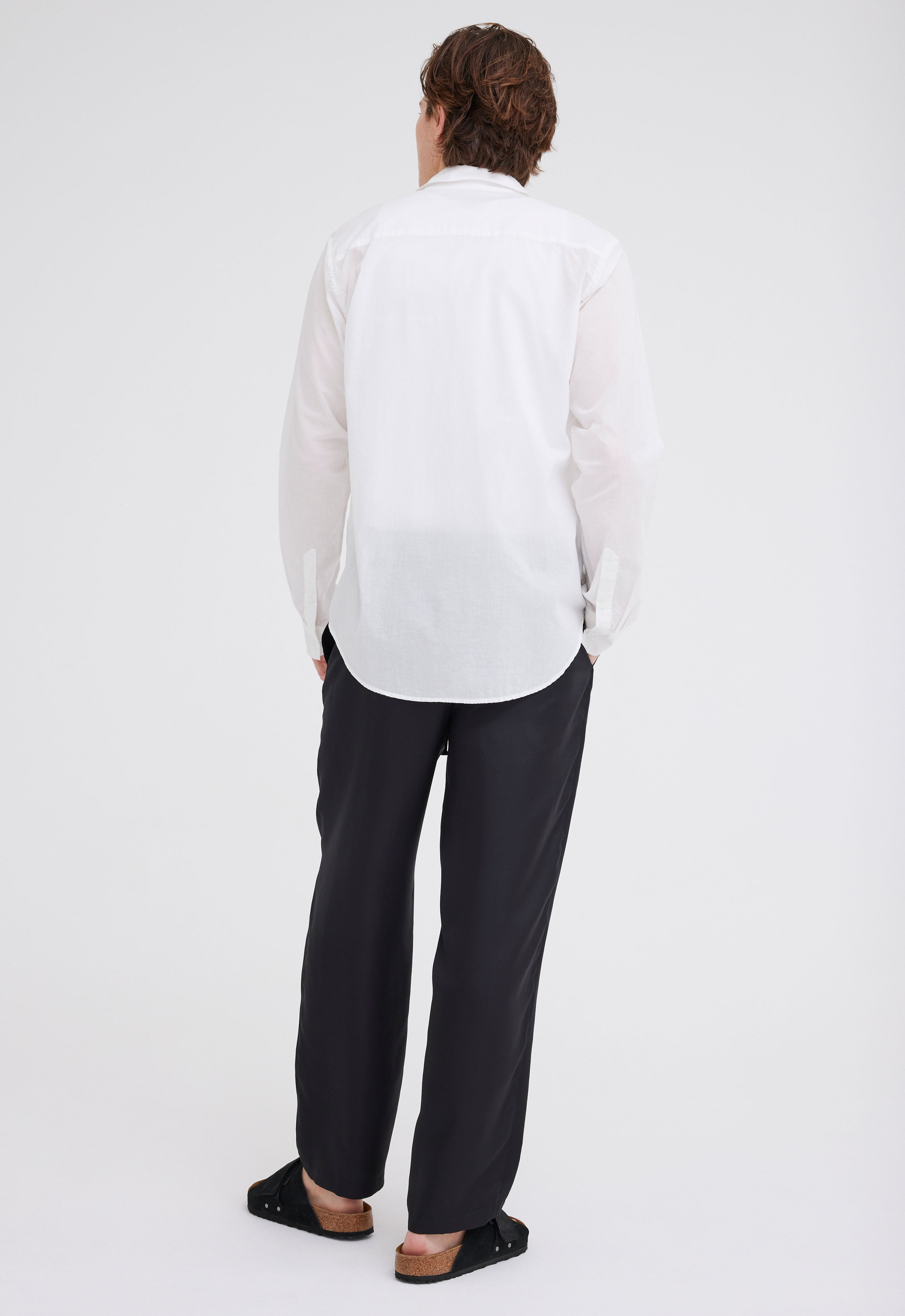 White Cotton Shirt - White – Jac + Jack AU