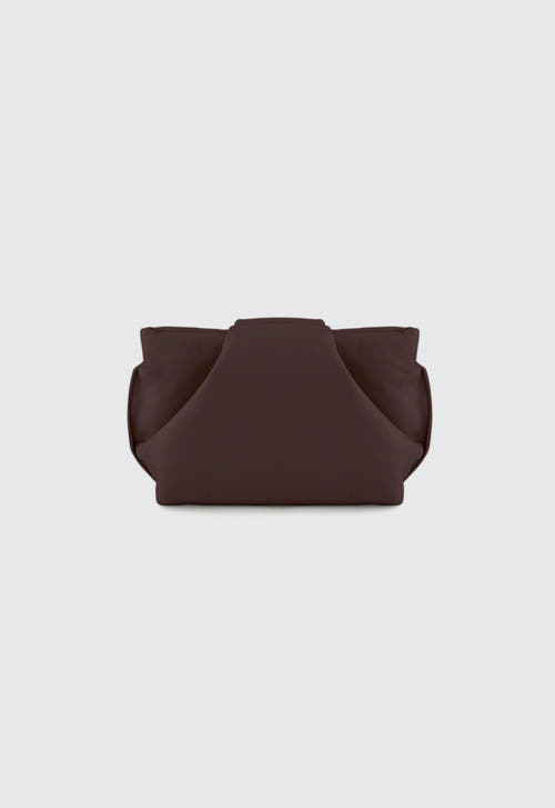 A-ESQUE Accessories A ESQUE Fold Mini Clutch Bag - Smooth Burgundy