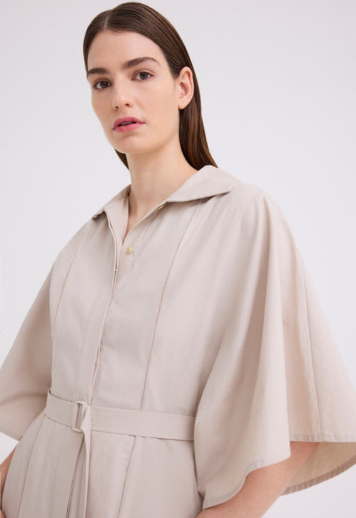 Jac+Jack Dresses Xavier Shirt Maxi Dress - Canvas Beige