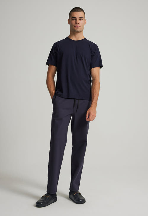Jac + Jack T-Shirts Sans Cotton Tee - Darkest Navy