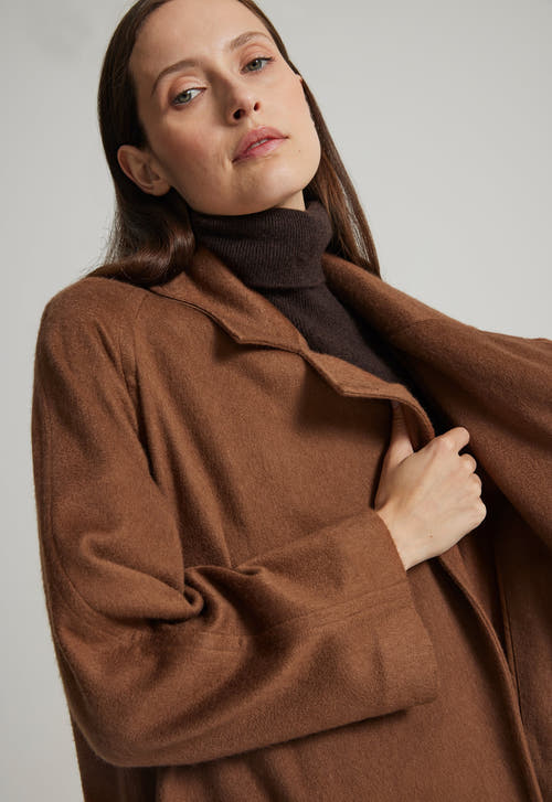 Jac + Jack Jackets + Coats Wonder Cashmere Coat - Whisky