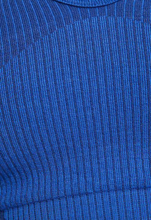 Blue Rib Cotton/Elastane - Recovo