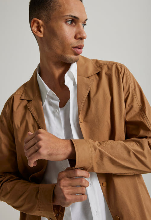 Jac + Jack AU Jackets Jaq Cotton Jacket - Dark Sands