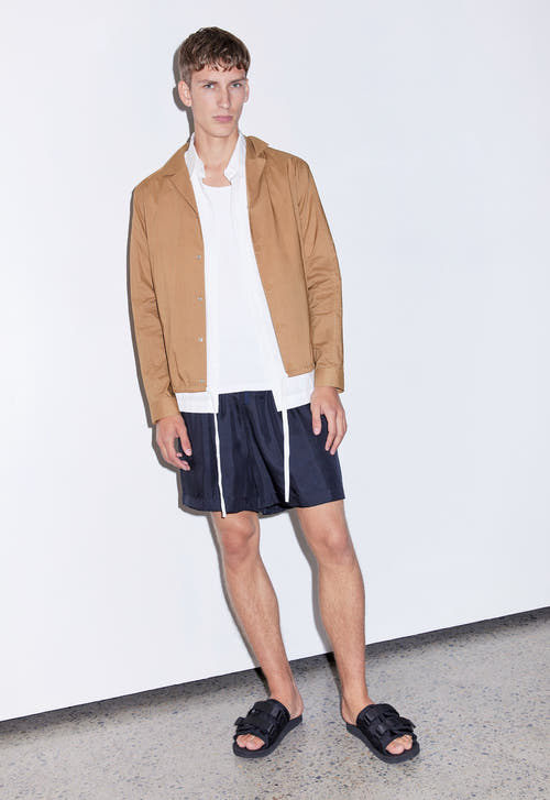 Jac + Jack AU Jackets Jaq Cotton Jacket - Dark Sands