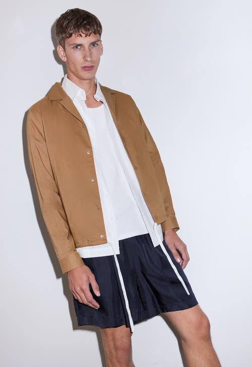 Jac + Jack AU Jackets Jaq Cotton Jacket - Dark Sands